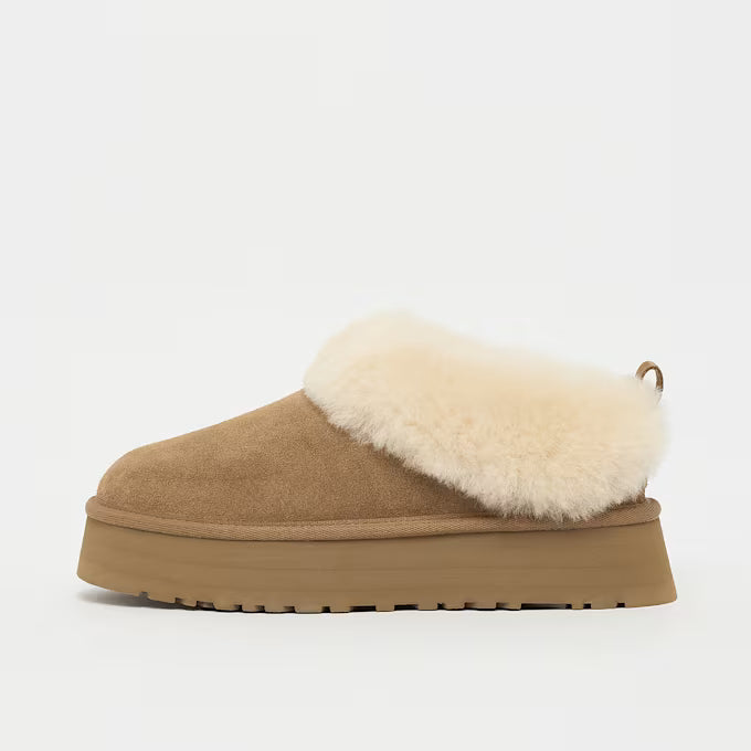 Damen Slipper mit weichem Fußbett - Chestnut