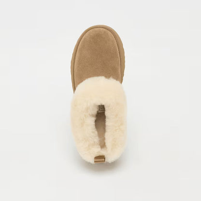 Damen Slipper mit weichem Fußbett - Chestnut